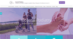 Desktop Screenshot of mtpleasantfootdoc.com